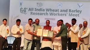 ग्वालियर में 64वें अखिल भारतीय गेहूं एवं जौ अनुसंधान कार्यशाला को कृषि मंत्री शिवराज सिंह चौहान ने किया संबोधित